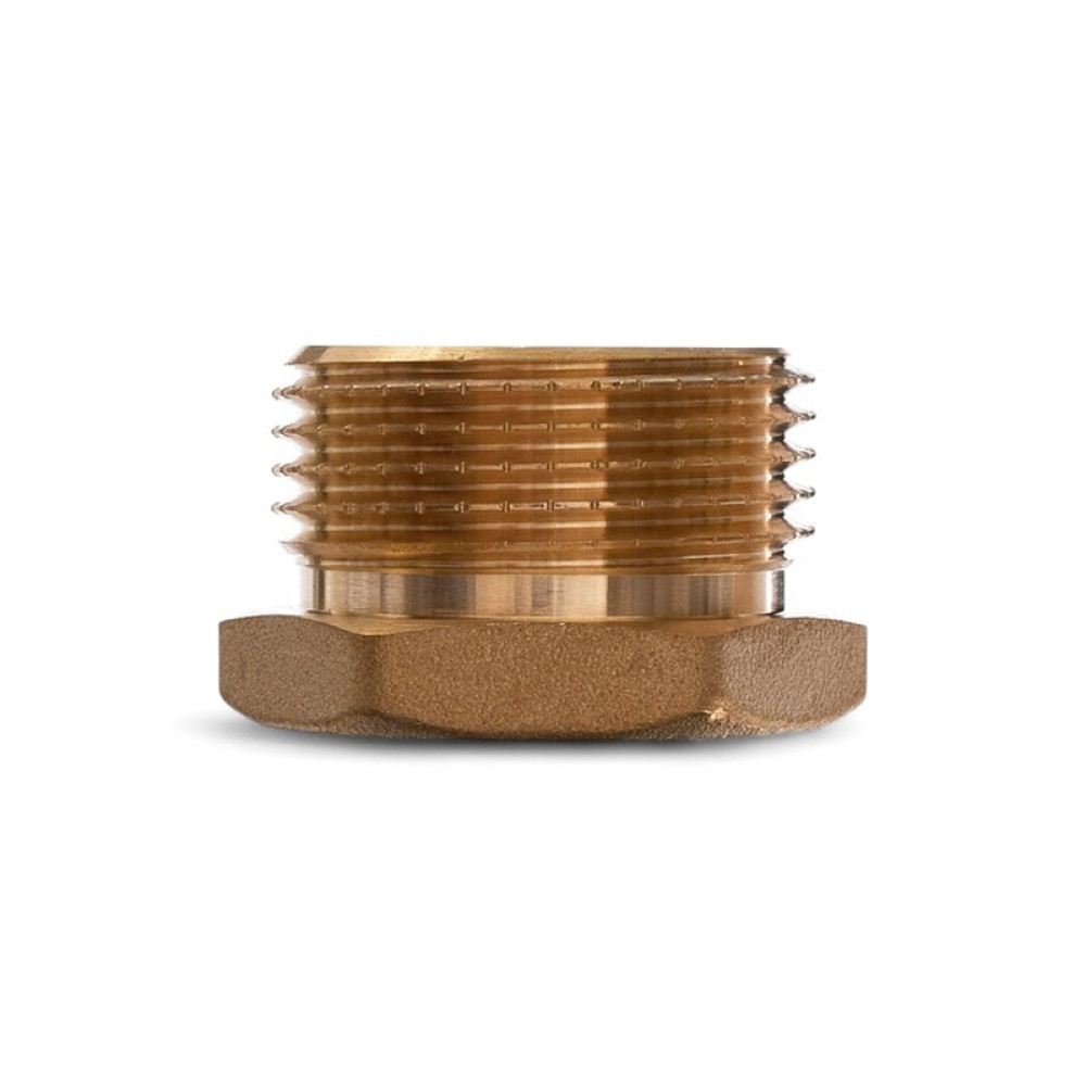 Заглушка с наружной резьбой ELSEN Metalit, Н, 1", латунь CN EBF.01.10