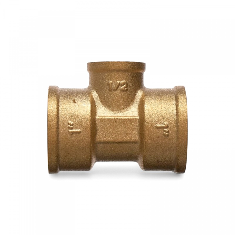 Тройник переходной ELSEN Metalit, ВВВ, 1"х1/2"х1", латунь CN EBF.03.101210