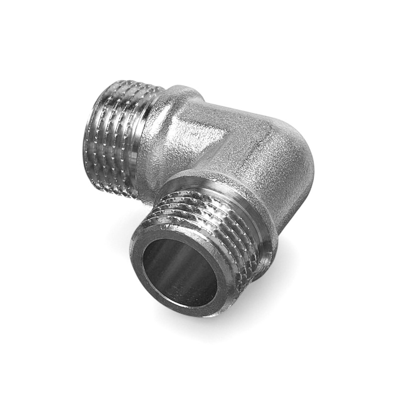 Уголок равнопроходной 90° ELSEN Metalit TIN PLATED, HH, 1/2", 1/2", латунь CN EBF.10.12T