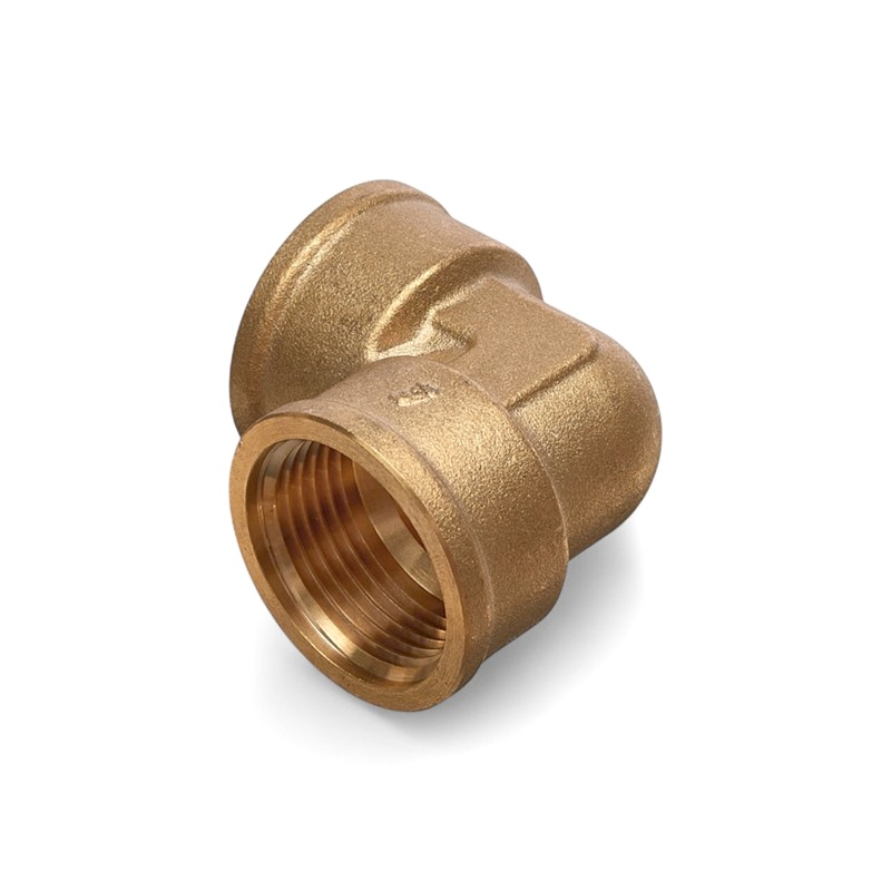 Уголок равнопроходной 90° ELSEN Metalit, ВВ, 1", 1", латунь CN  EBF.11.10