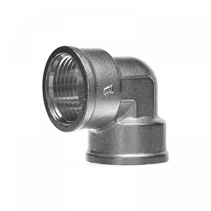 Уголок равнопроходной 90° ELSEN Metalit TIN PLATED, ВВ, 1", 1", латунь CN  EBF.11.10T