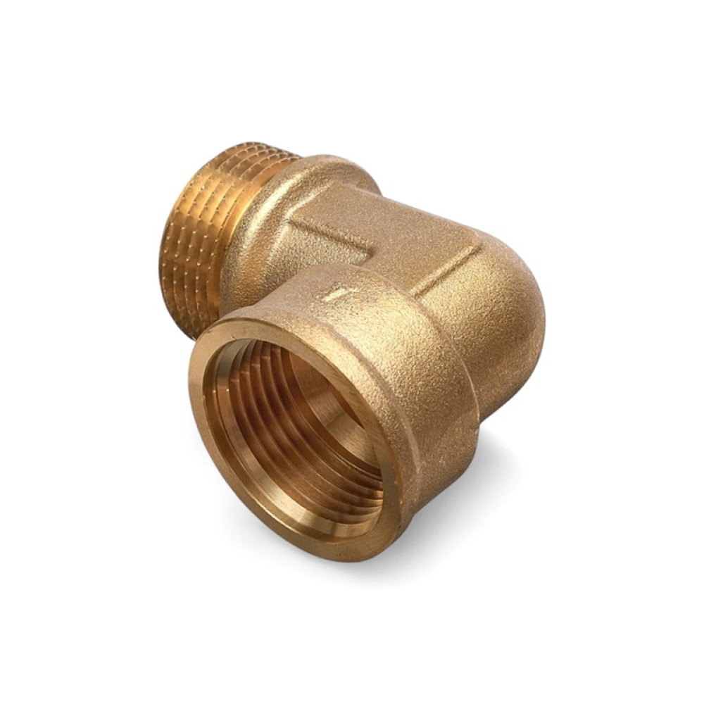 Уголок равнопроходной 90° ELSEN Metalit, HB, 3/4", 3/4", латунь CN  EBF.12.34