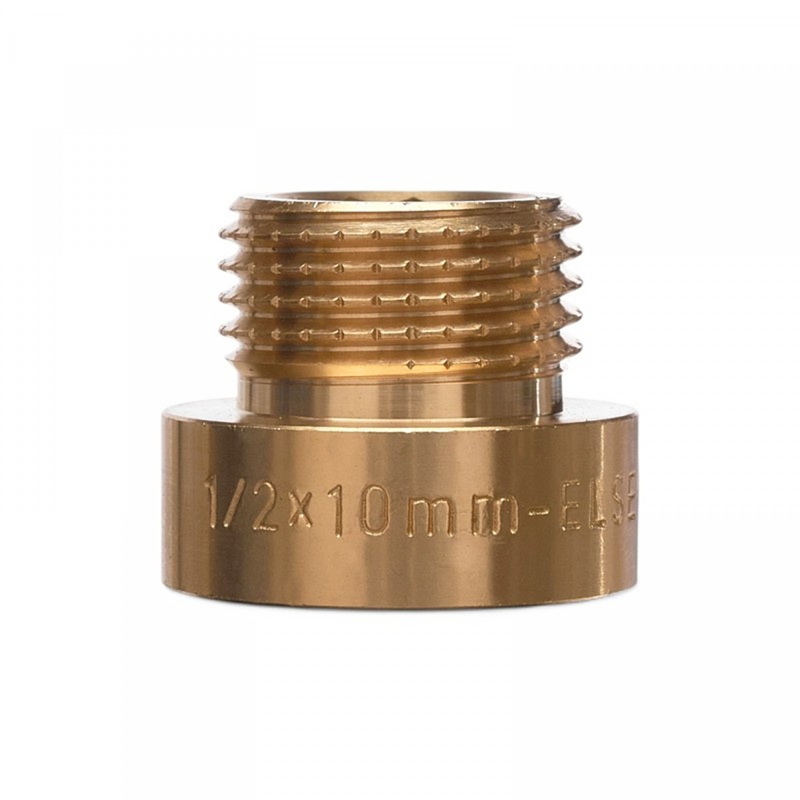 Удлинитель ELSEN Metalit, HB, 1/2", 1/2", длина 10 мм, латунь, CN EBF.13.12-10