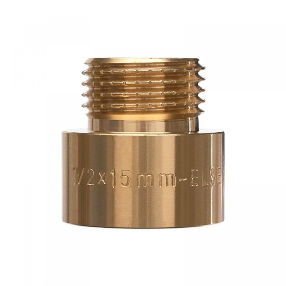 Удлинитель ELSEN Metalit, HB, 1/2", 1/2", длина 15 мм, латунь, CN EBF.13.12-15