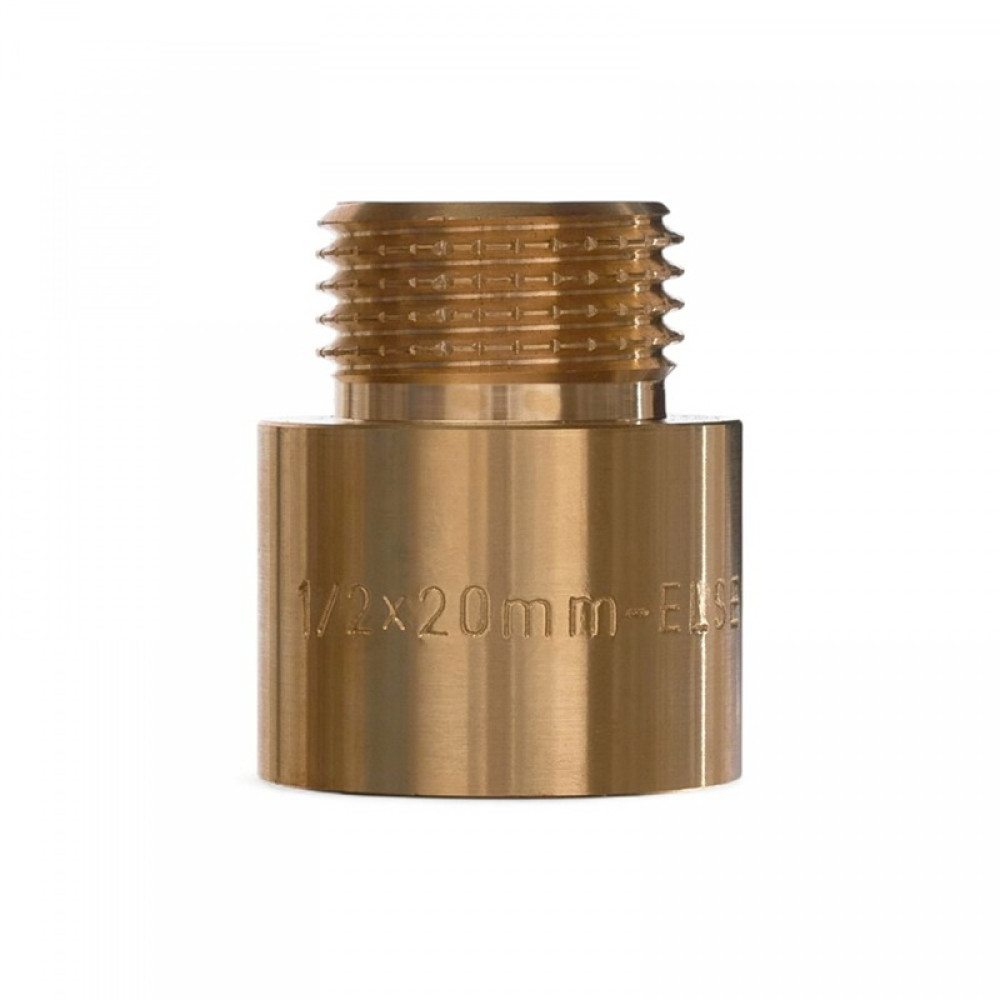 Удлинитель ELSEN Metalit, HB, 1/2", 1/2", длина 20 мм, латунь, CN EBF.13.12-20