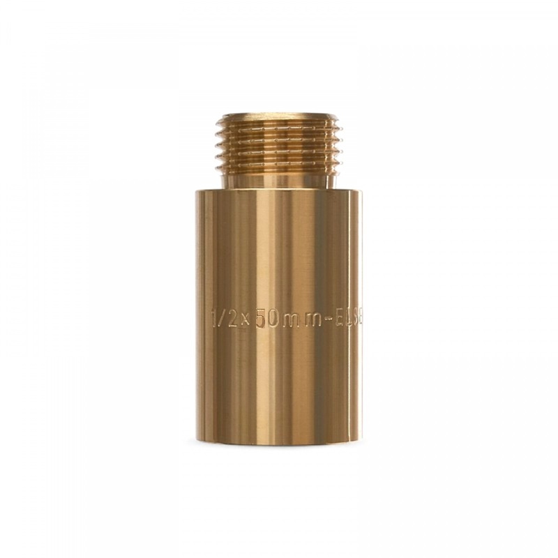 Удлинитель ELSEN Metalit, HB, 1/2", 1/2", длина 50 мм, латунь, CN EBF.13.12-50