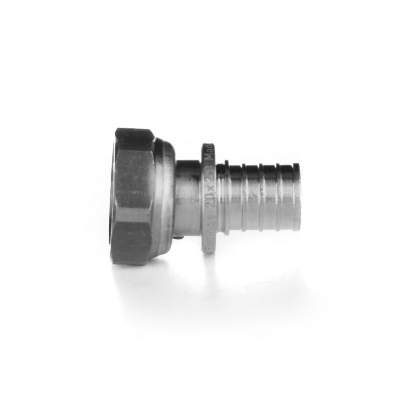 Переходник с накидной гайкой ELSEN Metalit TIN PLATED, Ø 16×3/4" НГ, латунь CN EFA.13.16-34TEK 