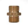 Ниппель равнопроходной ELSEN Metalit, НН, 1/2", латунь CN EBF.15.12