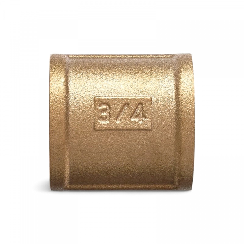 Муфта равнопроходная ELSEN Metalit, ВВ, 3/4", латунь CN EBF.16.34