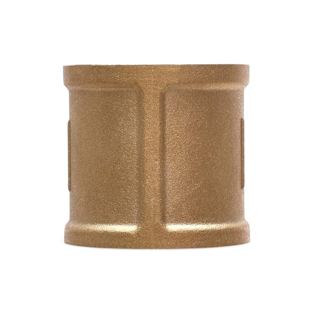 Муфта равнопроходная ELSEN Metalit, ВВ, 1/2", латунь CN EBF.16.12