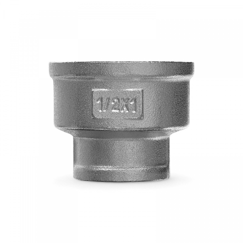 Муфта переходная ELSEN Metalit TIN PLATED, ВВ, 1/2", 1", латунь CN EBF.17.1210T