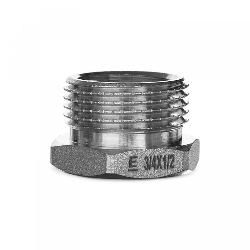Футорка ELSEN Metalit TIN PLATED, НВ, 3/4", 1/2", латунь CN EBF.19.3412T