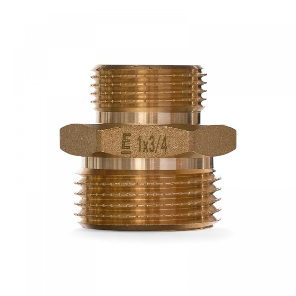 Ниппель переходной ELSEN Metalit, НН, 3/4", 1", латуньCN EBF.29.3410