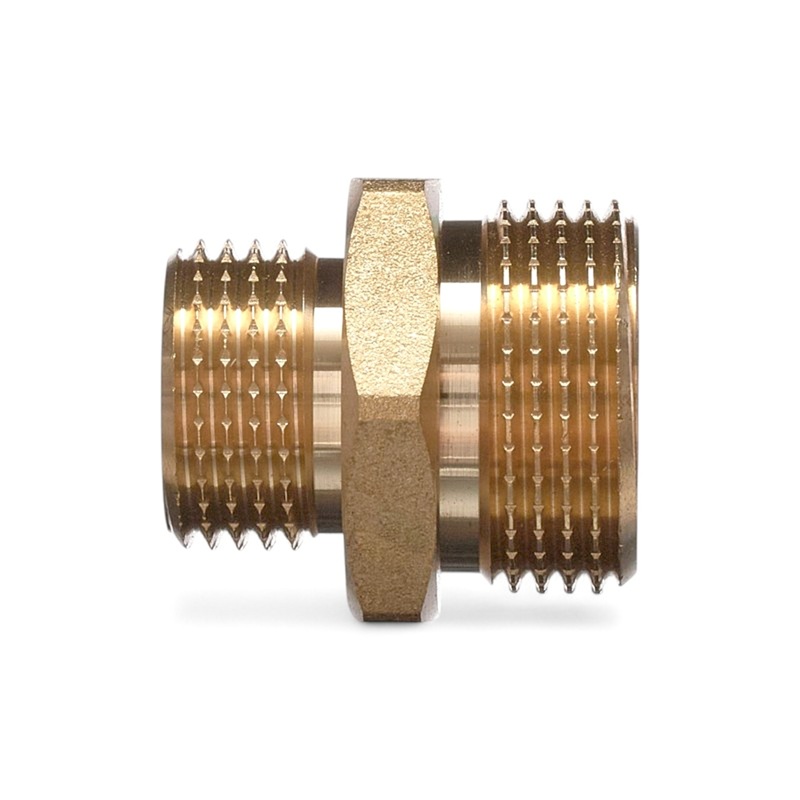 Ниппель переходной ELSEN Metalit, НН, 1/2", 3/4", латуньCN EBF.29.1234