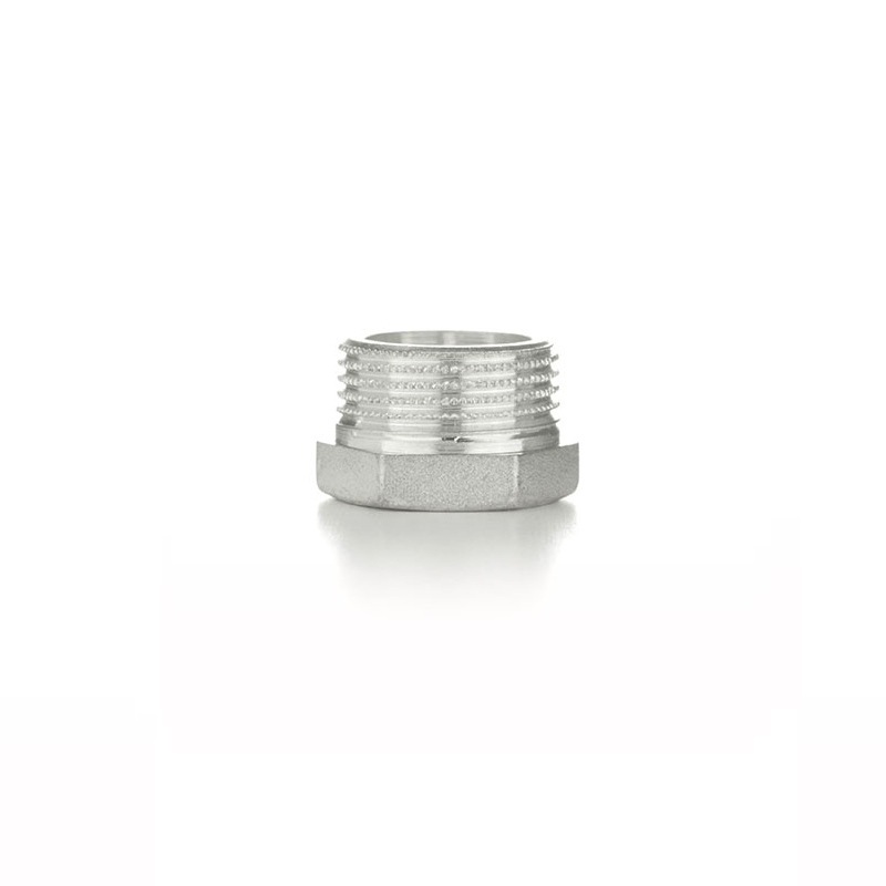 Заглушка с наружной резьбой ELSEN Metalit TIN PLATED, Н, 1 1/2", латунь EBF01.112T