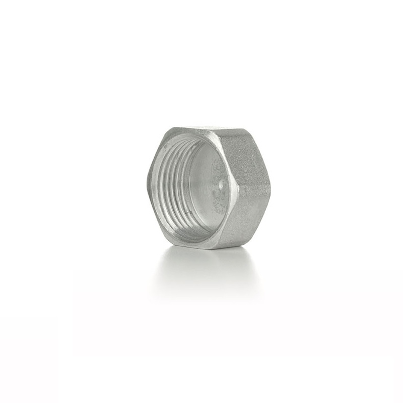 Заглушка с внутренней резьбой ELSEN Metalit TIN PLATED, B, 1 1/2", латунь EBF02.112T