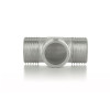 Тройник равнопроходной ELSEN Metalit TIN PLATED, ННН, 1/2" х 1/2" х 1/2", латунь EBF06.12T