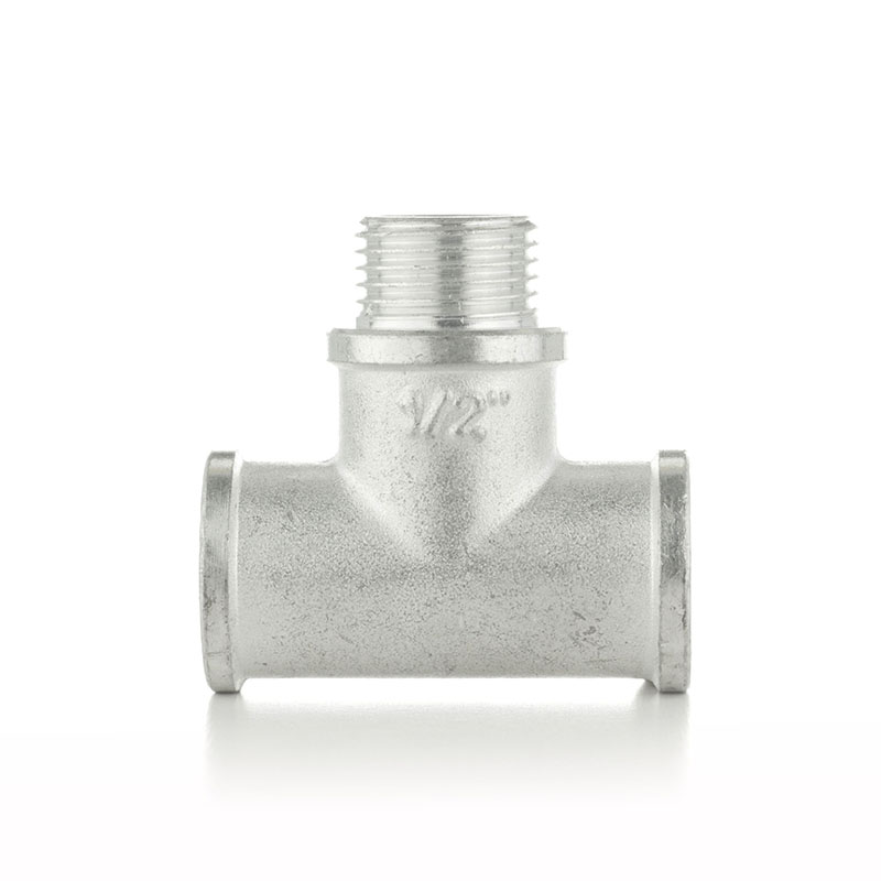 Тройник равнопроходной ELSEN Metalit TIN PLATED, BНB, 1" х 1" х 1", латунь EBF08.10T