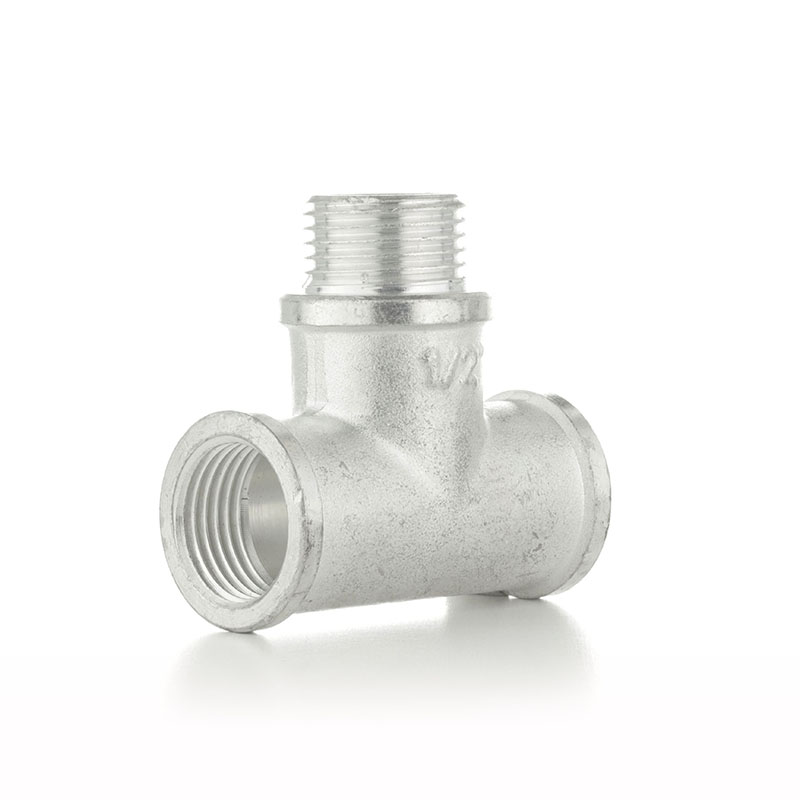 Тройник равнопроходной ELSEN Metalit TIN PLATED, BНB, 1" х 1" х 1", латунь EBF08.10T