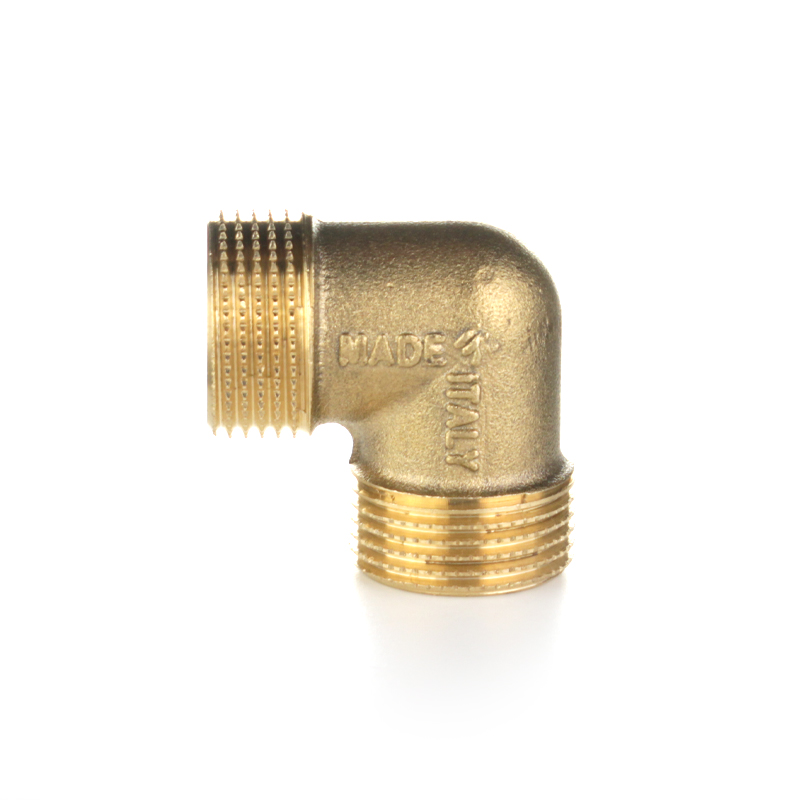 Уголок равнопроходной 90° ELSEN Metalit, HH, 1", 1", латунь EBF10.10