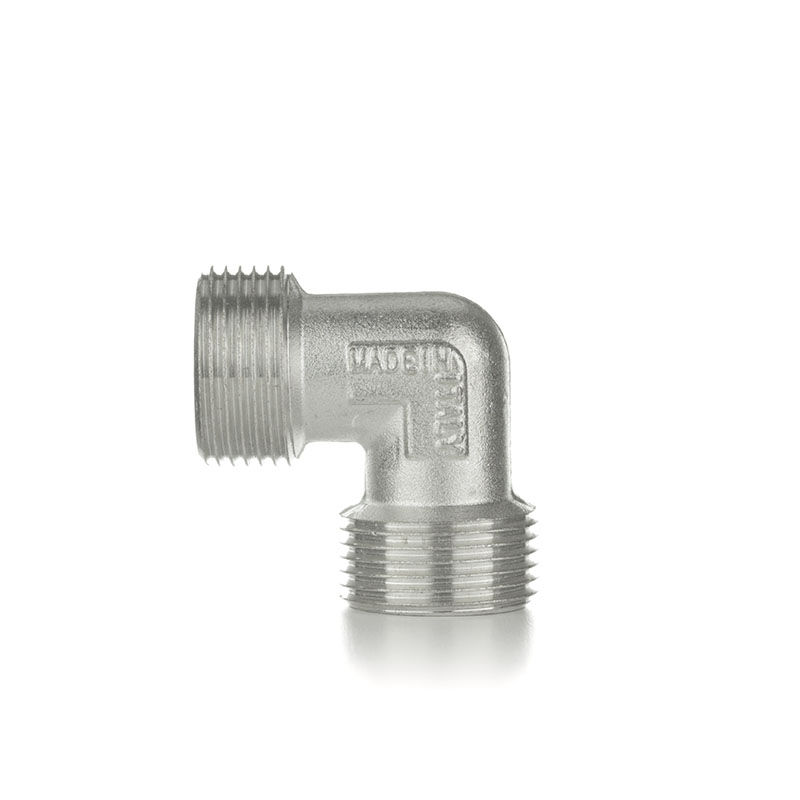 Уголок равнопроходной 90° ELSEN Metalit TIN PLATED, HH, 1", 1", латунь EBF10.10T