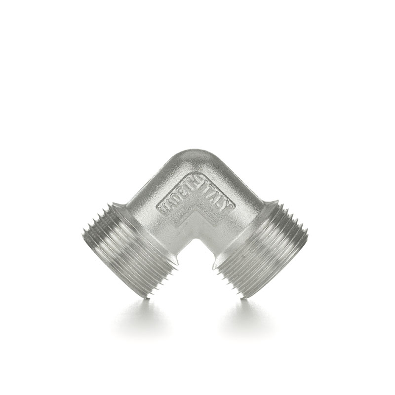 Уголок равнопроходной 90° ELSEN Metalit TIN PLATED, HH, 1", 1", латунь EBF10.10T