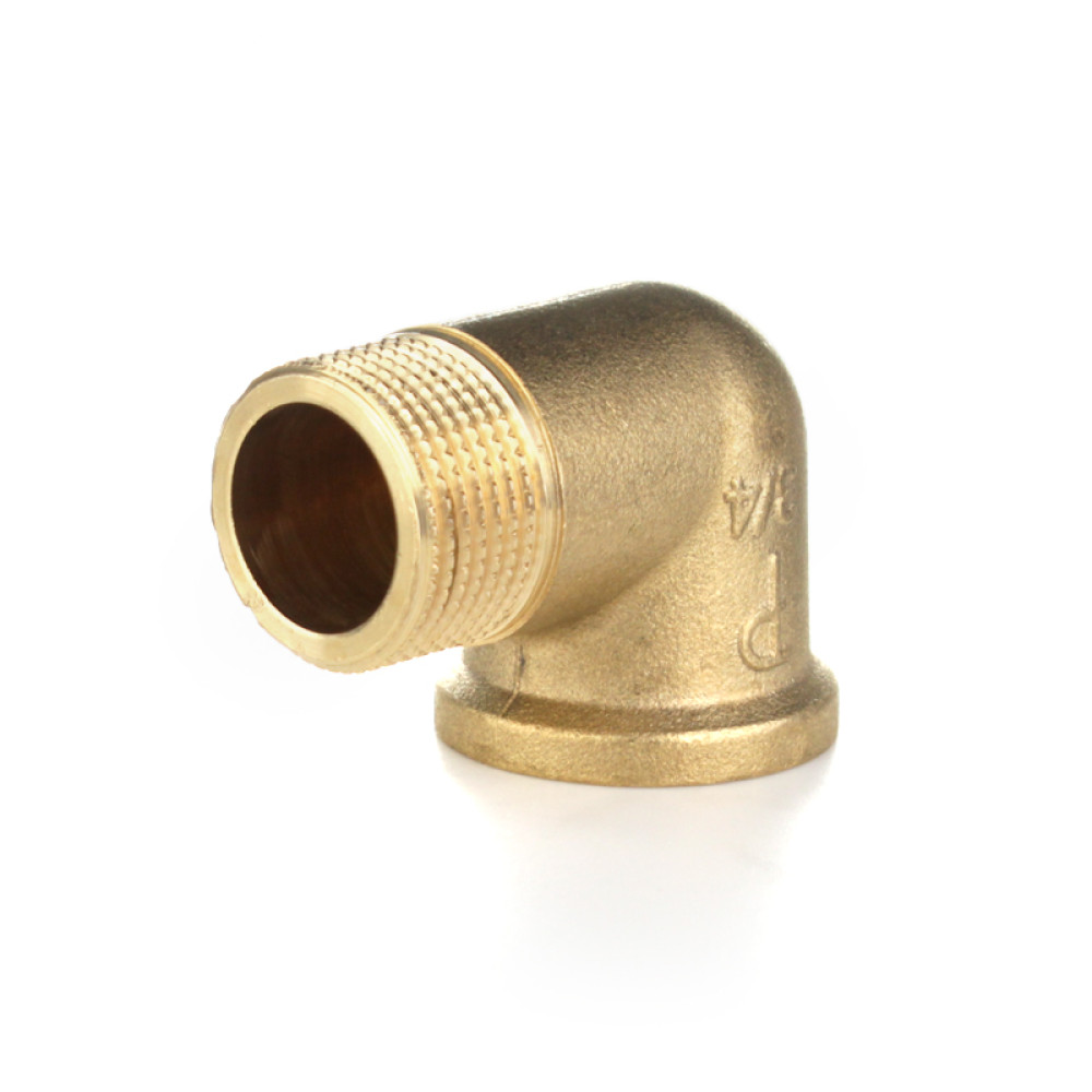 Уголок равнопроходной 90° ELSEN Metalit, HB, 2", 2", латунь EBF12.20