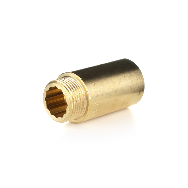 Удлинитель ELSEN Metalit, HB, 1/2", 1/2", длина 10 мм, латунь EBF13.12-10