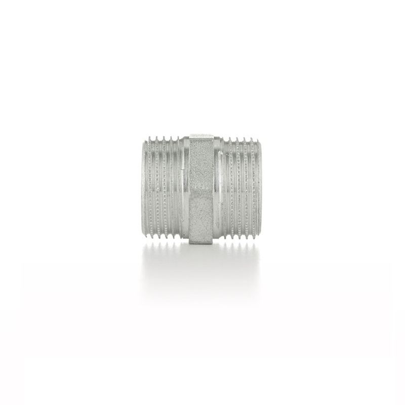 Ниппель равнопроходной ELSEN Metalit TIN PLATED, НН, 1 1/2", латунь EBF15.112T