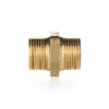 Ниппель равнопроходной ELSEN Metalit, НН, 1/2", латунь EBF15.12