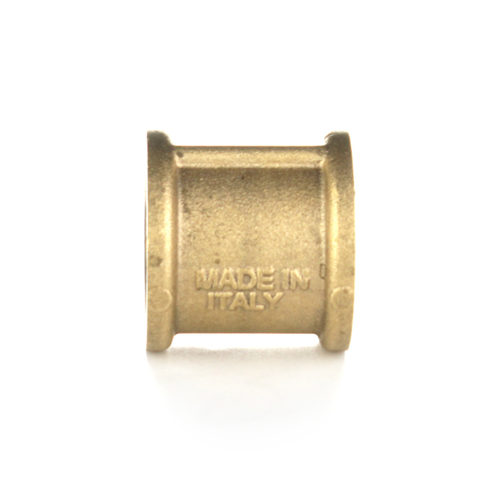 Муфта равнопроходная ELSEN Metalit, ВВ, 3/8", латунь EBF16.38