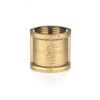 Муфта равнопроходная ELSEN Metalit, ВВ, 3/8", латунь EBF16.38