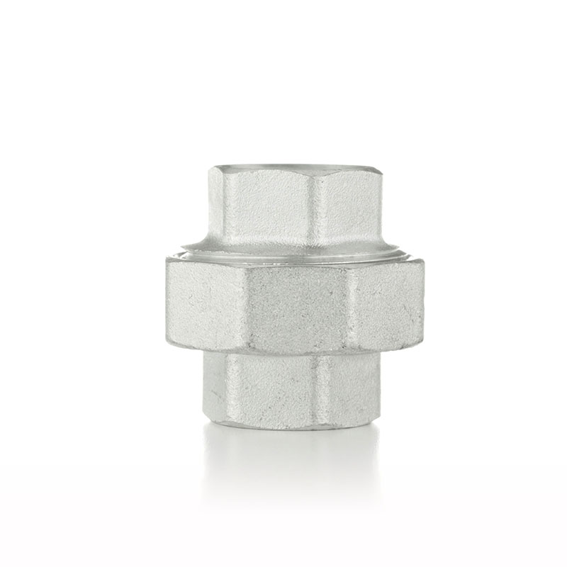 Сгон прямой американка (с уплотнением металл по металлу) ELSEN Metalit TIN PLATED, ВВ, 1 1/2", 1 1/2", латунь EBF21.112T