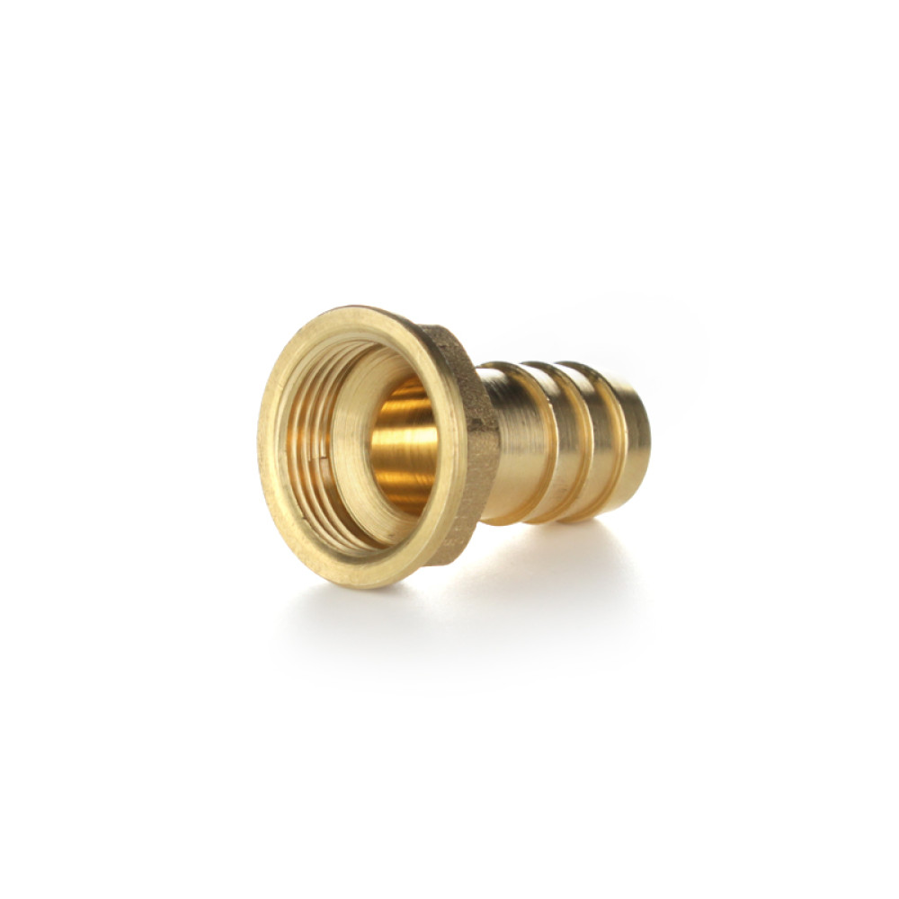 Штуцер с внутренней резьбой ELSEN Metalit, B, 1/2", длина 10 мм, латунь EBF23.12-10