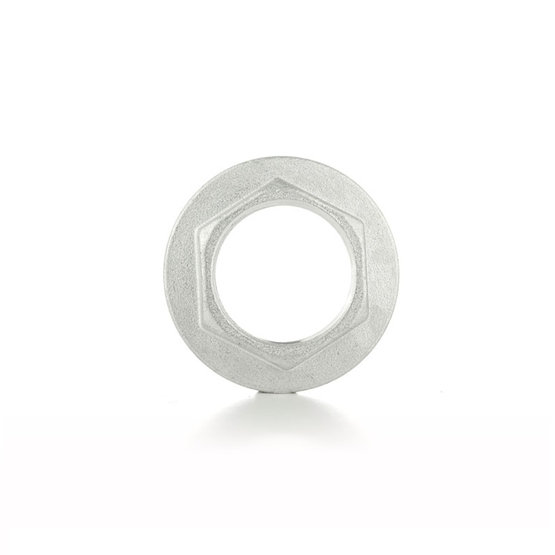 Гайка стопорная с фланцем ELSEN Metalit TIN PLATED, В, 1", латунь EBF25.10T