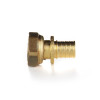 Переходник с накидной гайкой ELSEN Monolit, Ø 20×3/4" НГ ЕК, латунь, CN EFA13.20-34BEK 