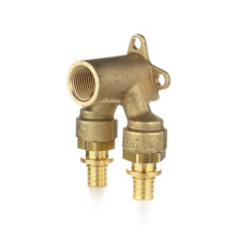 Угольники настенные водорозетки (латунь) - ELSEN Monolit