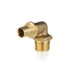 Уголок латунный 90° ELSEN Monolit, Ø 25×3/4" Н, наружная резьба, EFA26.25-10BB