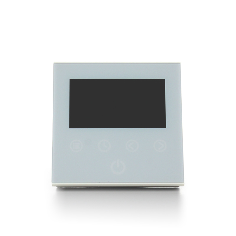 Регулятор настенный программируемый ELSEN, для внутрипольных конвекторов с принудительной конвекцией (EKQ), цвет белый EKA.01.02W