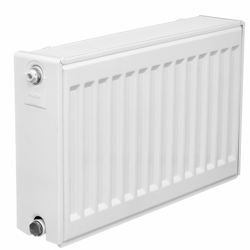 Радиатор стальной панельный ELSEN ERV 11, 63×600×900, цвет белый (RAL 9016) ERV110609