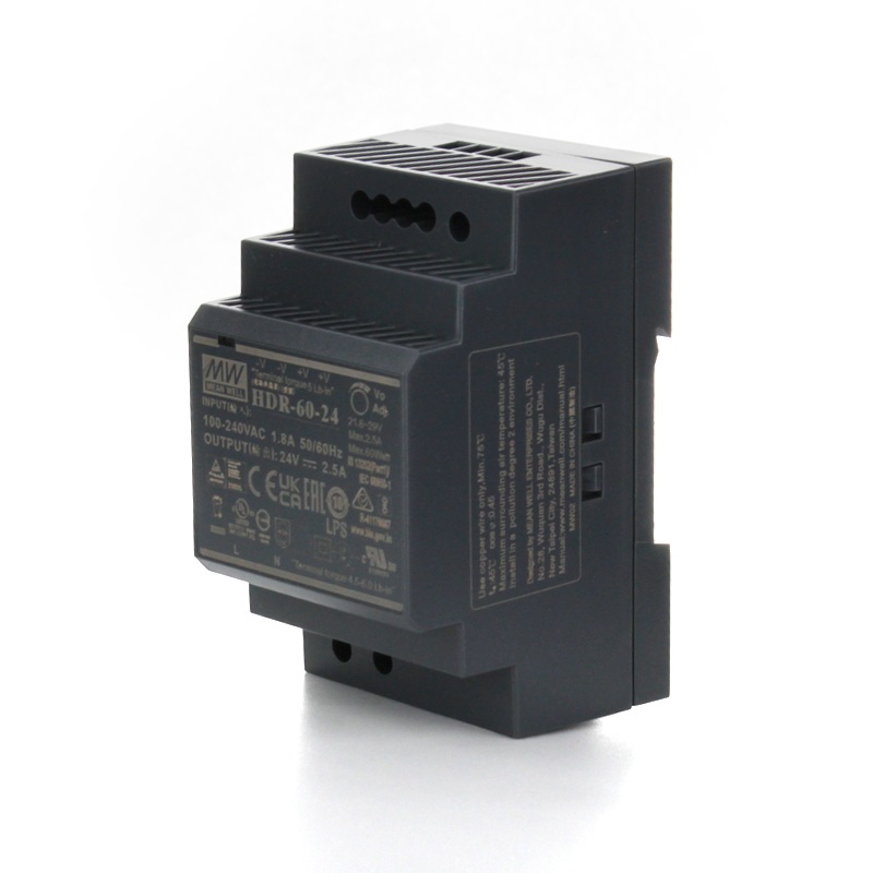 Блок питания с креплением на DIN–рейку ELSEN, для внутрипольных конвекторов с принудительной конвекцией (EKQ) HDR-60-24