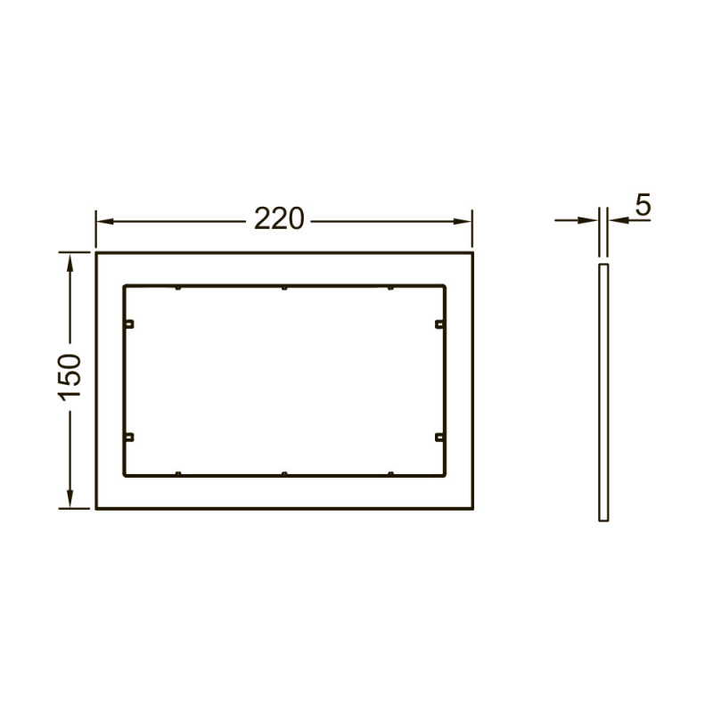 Дистанционная рамка TECEnow 9240410