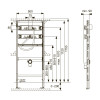 Инсталляция для писсуара (h=1120) TECE 9320008