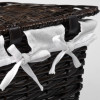 Плетеная корзина для белья с крышкой WasserKRAFT Salm WB-270-L 