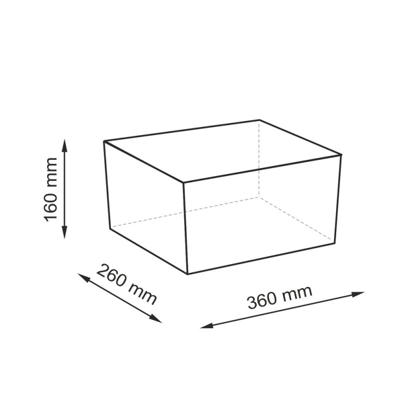 Корзина WasserKRAFT Aisch WB-550-M