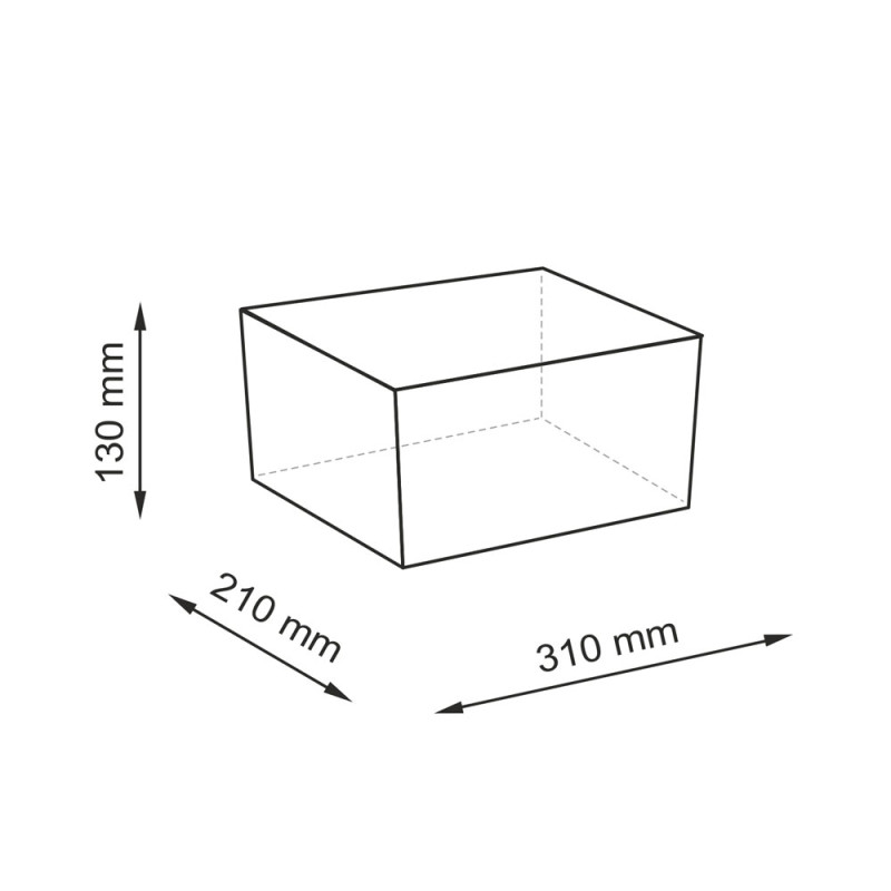 Корзина WasserKRAFT Aisch WB-550-S