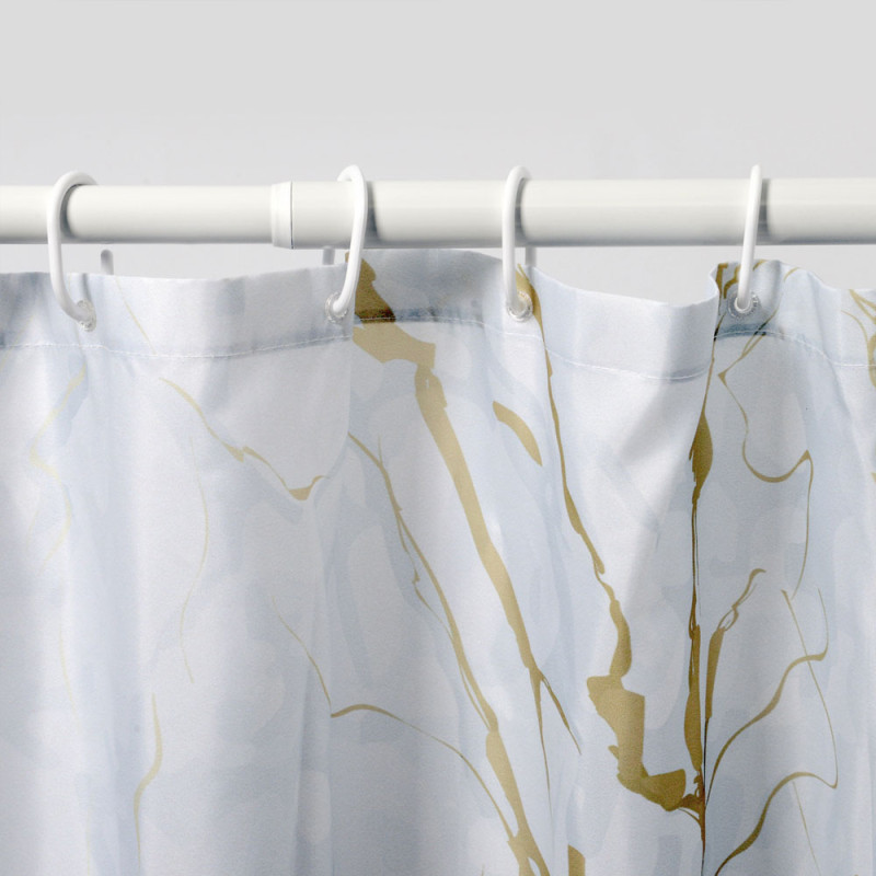 Шторка для ванной WasserKRAFT Sauer SC-79101