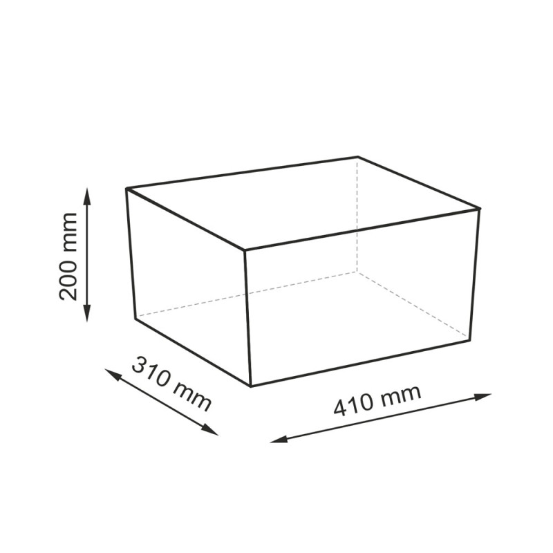 Корзина WasserKRAFT Abens WB-220-L 