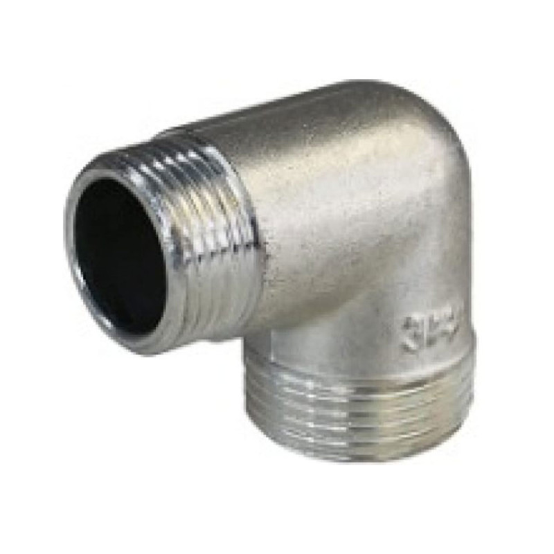 Уголок 90°, НН, 1/2", 1/2", латунь, ELSEN Metalit TIN PLATED EBF10.12T