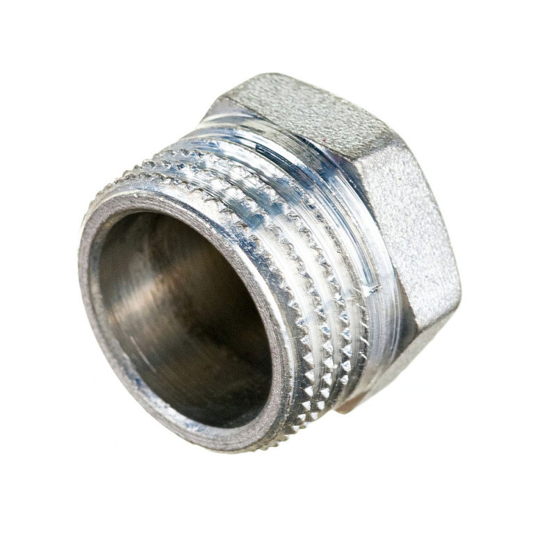 Заглушка, Н, 1/2", латунь ELSEN TIN PLATED Metalit EBF01.12T